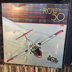 RCAF 50 air command band vinyl record